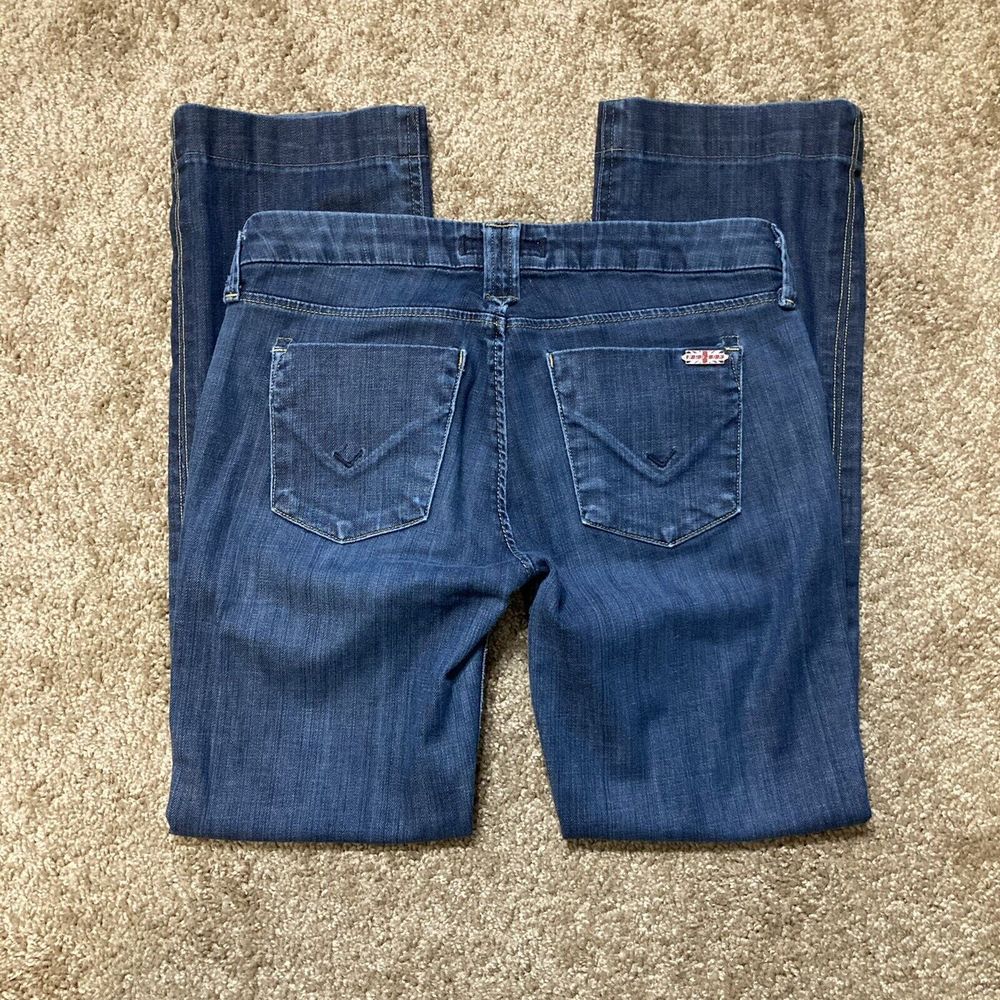 Hudson Boot Cut Low Rise Size 28 Women Soft Denim Blue Jeans Pants